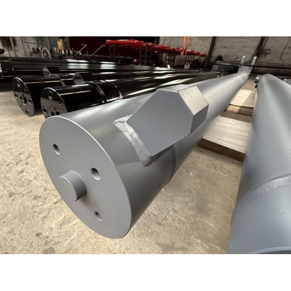 ODM OEM Hard Chrome Plated Steel Double Acting Cylinder Telescopic Hydraulic For Crane AWP