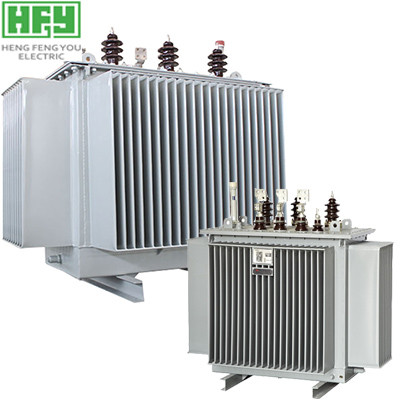 Cooper Winding Material Oil Immersed Transformer Oil Filled Electric Transformer
