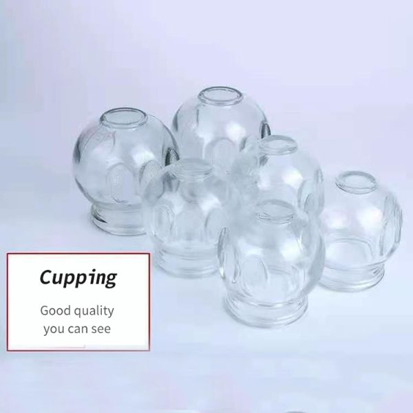 12pcs Massage Suction Cups , Fire Oem Glass Cupping Therapy Set