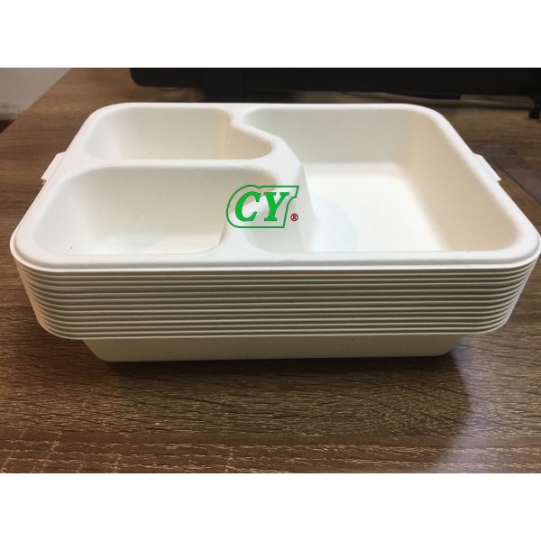 Polpa biodegradável máquina moldada dos utensílios de mesa