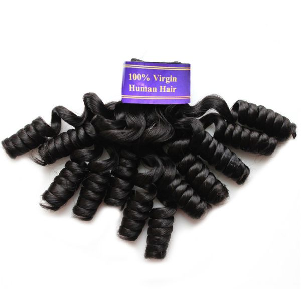 Grade 7A 8A Tangle Free Natural Color Virgin Peruvian Hair Weaving