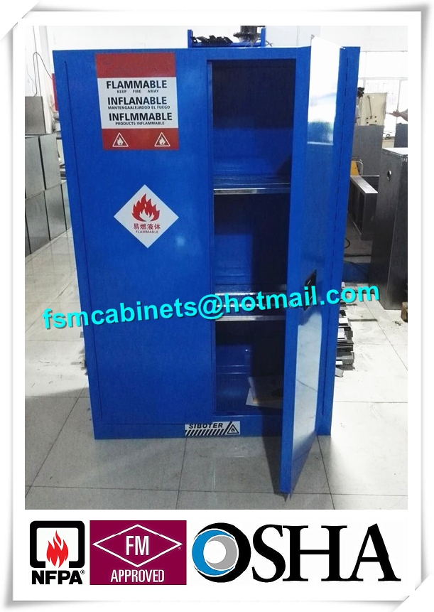 Hazardous Waste Storage Cabinets For Laboratory , Paint Industry Safety Cabinets For Inks