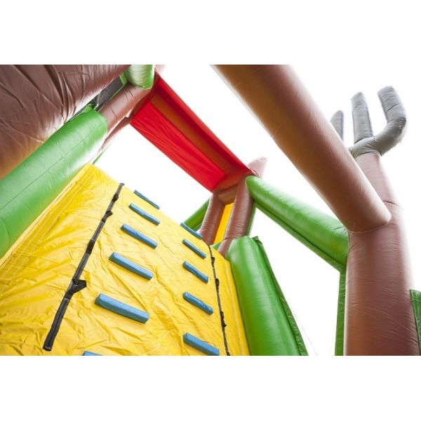 Фермы полосы препятствий ковбоя полоса препятствий раздувной красной оживлённая