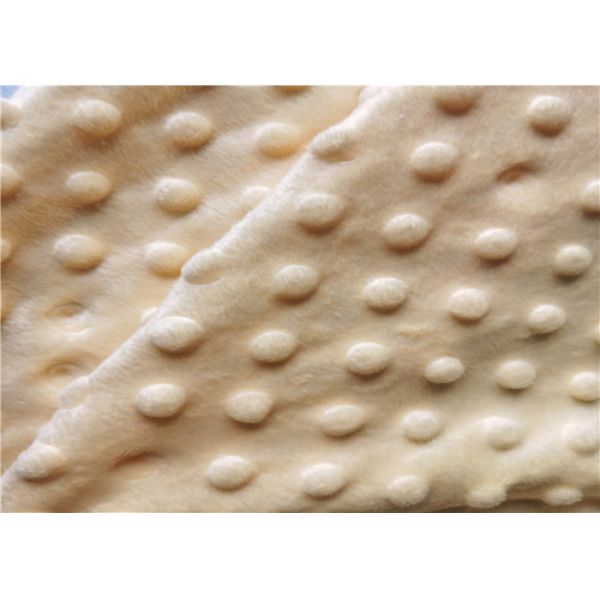 FDY ткань Super Bubble ткань Warp трикотажная Minky Dot Плюш ткань для детского одеяла