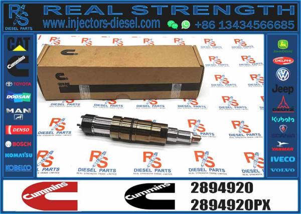 2894920 para Inyector de Combustible Common Rail Diesel para Motor Scania, Piezas de Motor Automotriz de Alto Rendimiento, Ensamblaje de Sistemas de Motor de Automóvil