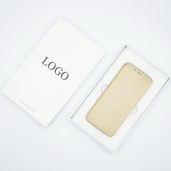 Wholesale Rigid Phone Case Packaging Box , Custom Phone Case Boxes With Lid Pearl Foam Trays