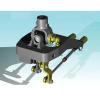 Facile à installer Système de transmission manuel Changement de vitesse / Sélection de levier de commande de câble