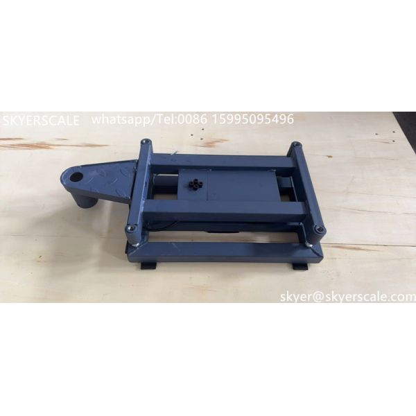 Blue Color Carbon Steel Bench Weighing Scale 30x40cm 100kg Powder Coated