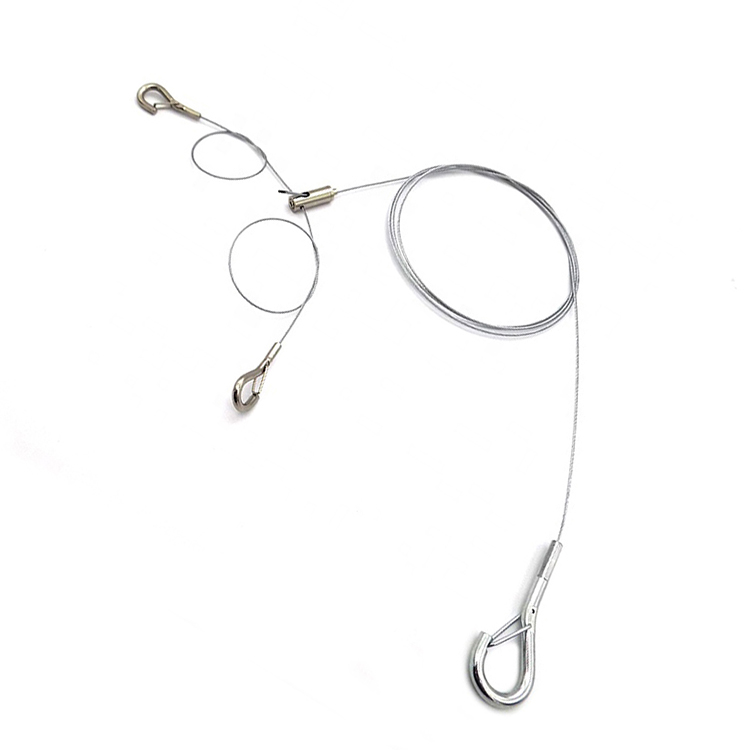 OEM Custom Sydney Aquarium Light Hook Head Cable Gripper Suspension Kit for Display System