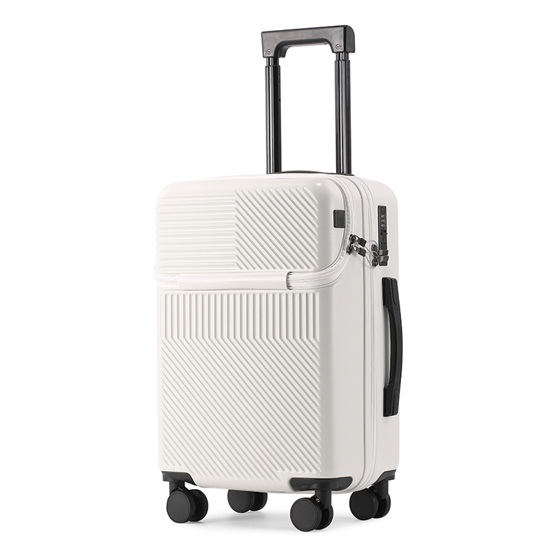 2025 Latest Design Extendable Anti-Theft Suitcase Front-Opening Outdoor Travel Luggage Wholesale Low Prices