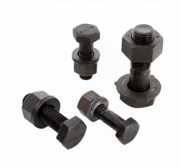 Hexagon Hex Head Bolt Grade 10.9 Alloy Steel Material For Steel Structure