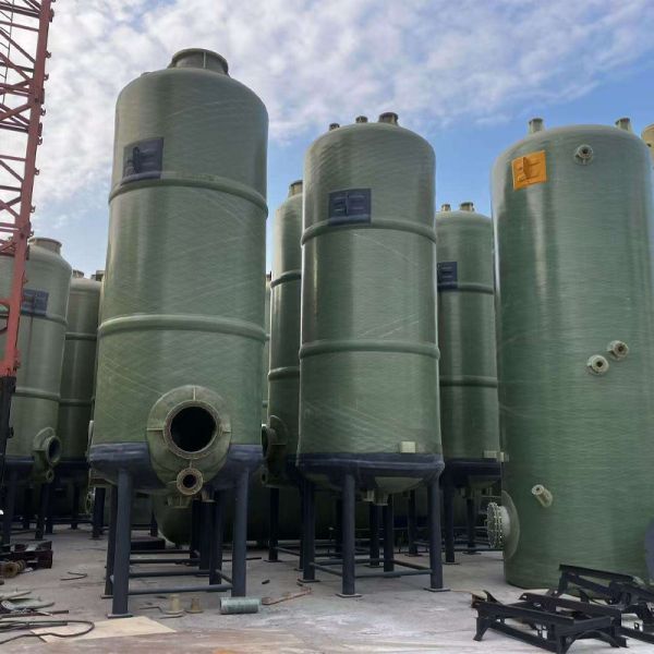 Customizable FRP Chemical Resistant Tanks Flexible Design Of Interfaces And Lining Materials