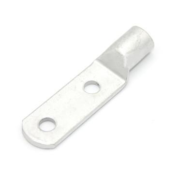Copper Tubular Lugs Two-holes Energy Storage Terminals Customized Non Insulated Copper Tube Terminals