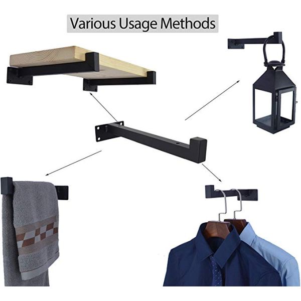 Серебряные квадратные трубные трубки декорируют деревянные Т-рельсовые брекеты с оборудованием для штамповки с ЧПУ