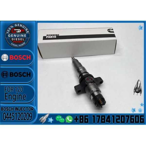 Хорошая цена Горячая продажа Новый дизельное топливо Common Rail Injector 0445120209 5254682