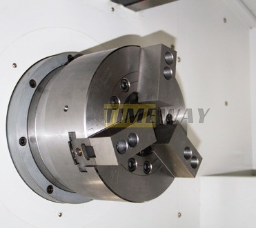 Max. Swing Diameter of 440mm Single Spindle CNC Turning Center with Machining Capability