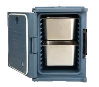 Le transporteur de Front Loading Insulated Food Pan, polyuréthane écument nourriture Pan Carrier 6 couches