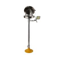 Standard Version Vertical Eyewash Station With Stainless Steel Linkage Flip Flop