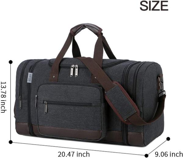 Garment Large Custom Travel Bag Crossbody With Trolley Sleeve BSCI