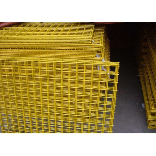 Metal Welded Mesh Security Fencing Galvanized Wire For Railway / Road
