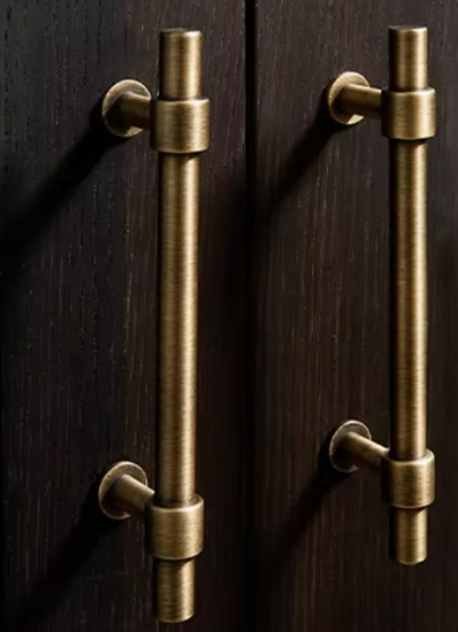 Zinc SS 202 Furniture Handle Modern Dresser Wardrobe Cabinet Drawer Pull Knob Eco Friendly Kitchen Bathroom Office Hardware