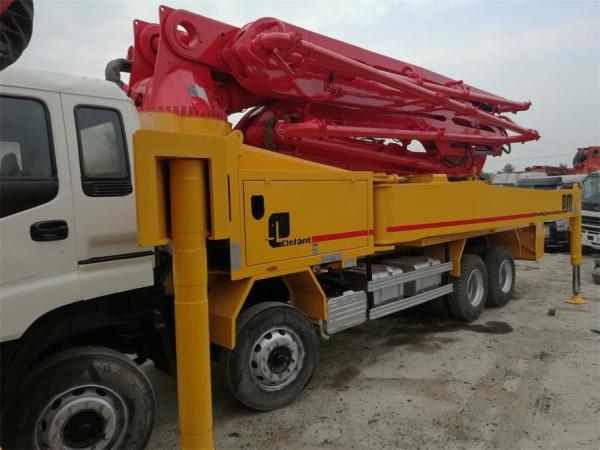 600L Barrel 42 Meter Used Cement Truck Diesel Powered High Reliability