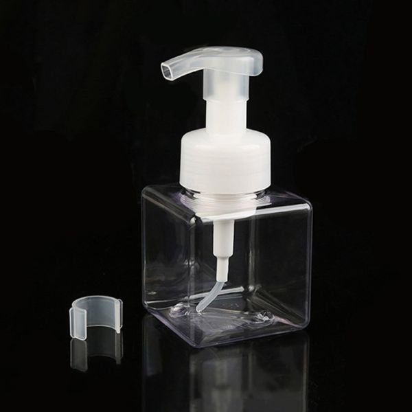 250ml Clear Hand Wash Press Pump Plastic Lotion Bottles