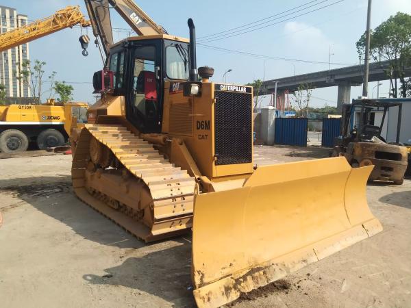 Bulldozer CAT D6M LGP d'occasion – Chenilles larges | Idéal pour les sols meubles