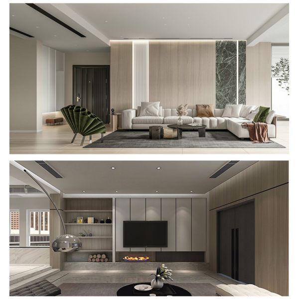 Доска волокна угля PVC огнеупорного и молестойкого деревянного зерна светлого роскошного стиля бамбуковая