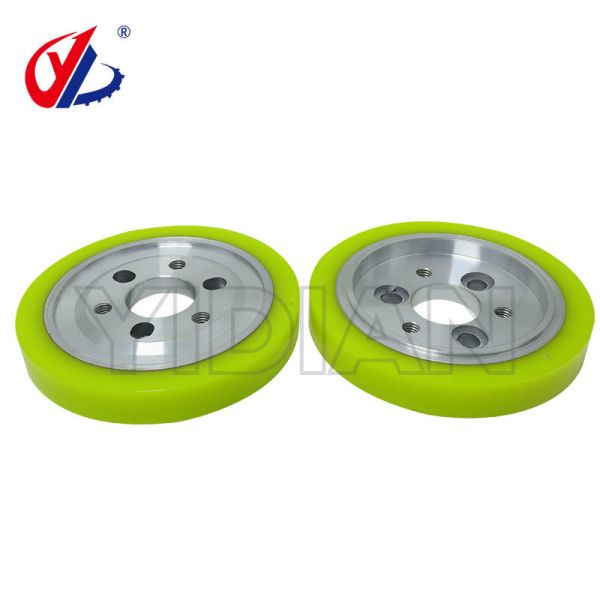 Roue d'alimentation en polyuréthane pour raboteuse-moulurière quatre faces 140*35*20mm Rouleau d'alimentation pour moulurière quatre faces