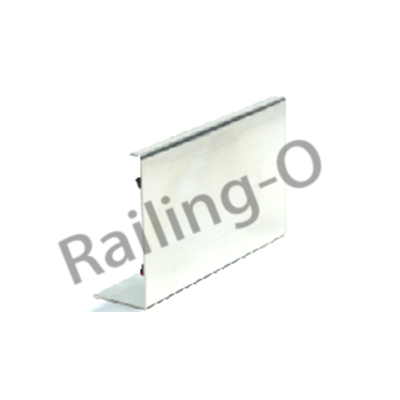 Stainless Steel 304/316 Ground Fixed Base Shoe Channel A008 for Frameless Glass Balustrade Railing Systems A008