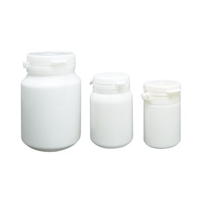 Transparent PET Plastic Bottle with Flip-top Cap and Moisture-proof Design 30ml Capacity 55mm Bottle Diameter 31.5mm Height