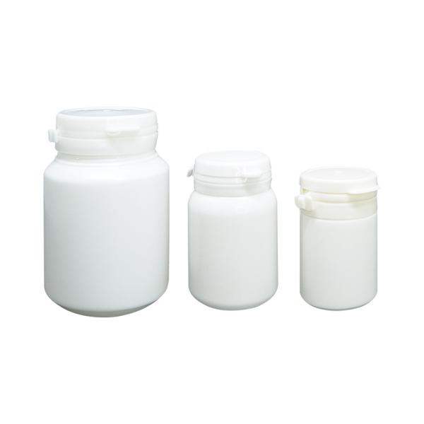 Transparent PET Plastic Bottle with Flip-top Cap and Moisture-proof Design 30ml Capacity 55mm Bottle Diameter 31.5mm Height
