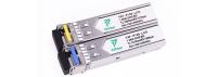 Módulo enchufable del transmisor-receptor de BiDi los 3km 1.25G SFP de la pequeña forma