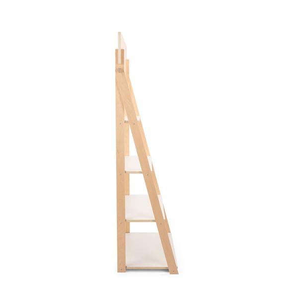 Eco Friendly 4-Tier Cosmetic Display Stand Retail Store Display Shelf