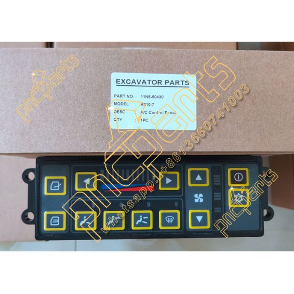 R210-7 Hyundai Spare Parts 11N6-90430 Ac Control Panel