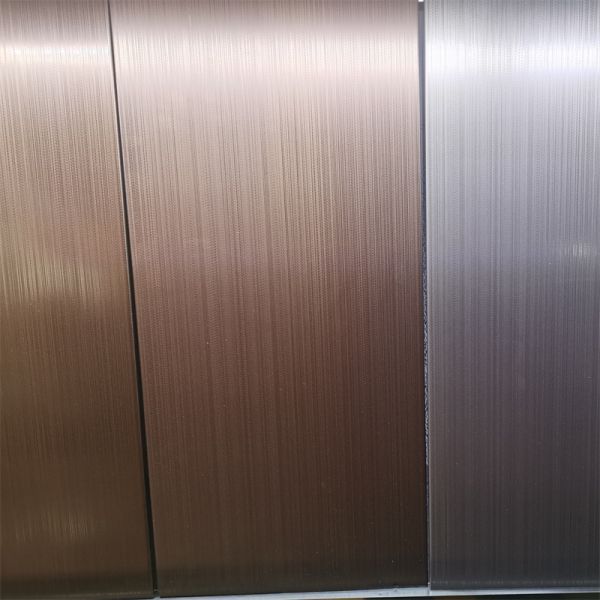 0.2mm-3mm ASTM AISI Color Stainless Steel Plate Mirror Gold Sheet Customized