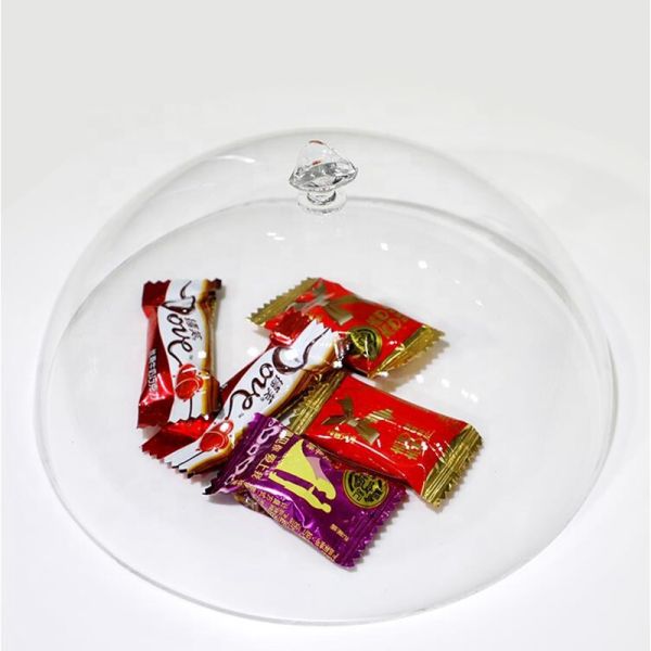 Plexiglass Large Clear Acrylic Hemisphere Big Cover Dust Color Cover Drop Ball Hollow Round