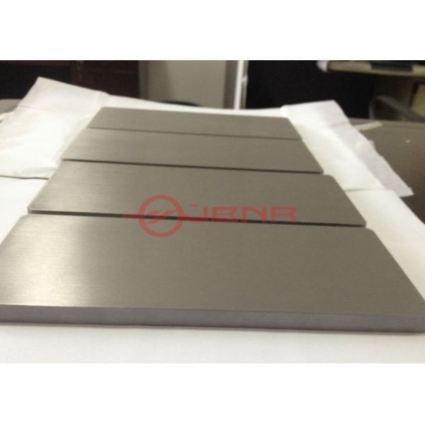 Polished Nb1 Nb2 Niobium Plate / Sheet High Density For Vacuum Coating