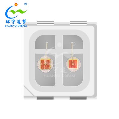 Chip LED SMD de duas cores 3030 Chip LED bicolor vermelho e azul emissor de cor