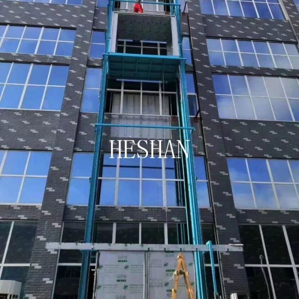 El SGS eléctrico del elevador del alzamiento de la vertical del elevador de la elevación del cargo del OEM certificó