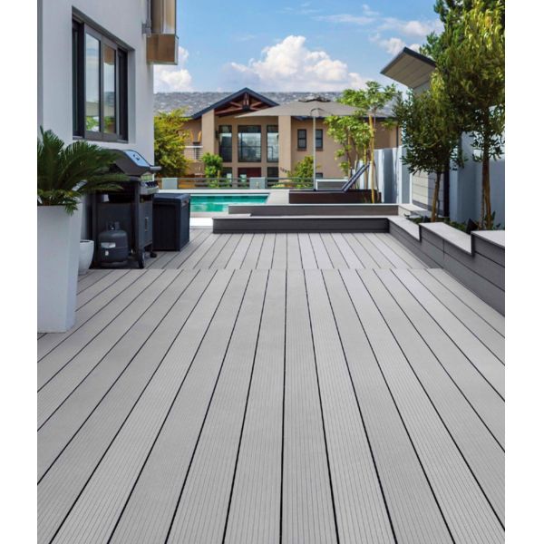 Decking Floor Plastic Wood Decking Eco Friendly Long Lifespan Typically 25 To 30 Years Durable Material For Outdoor Decking