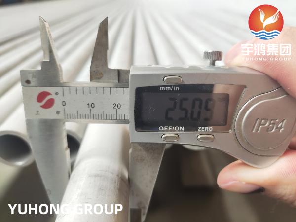 EN10216-5 6mm Boiler Heat Exchanger Tube Bundle PMI Testing