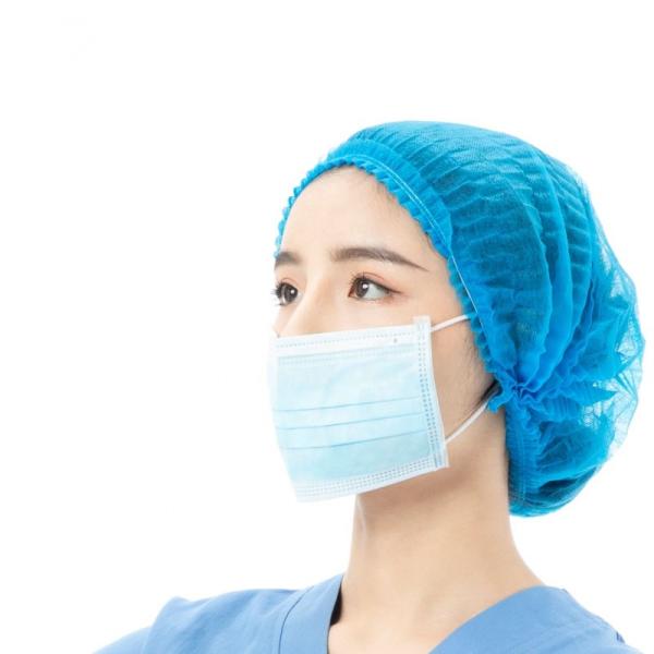 Non Woven BFE 99% Disposable Surgical Face Mask 17.5 * 9.5cm Size Personal Protection