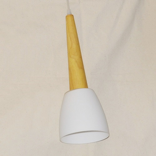 Modern decorative Dinner room pendant light E27 bulb Top grade Thailand Oak wood lamp