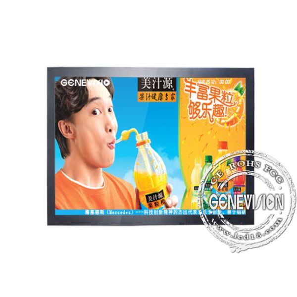 Плакат 52 цифров дисплея рекламы стены дюйма, игрок 8мс объявления Лкд отвечает время