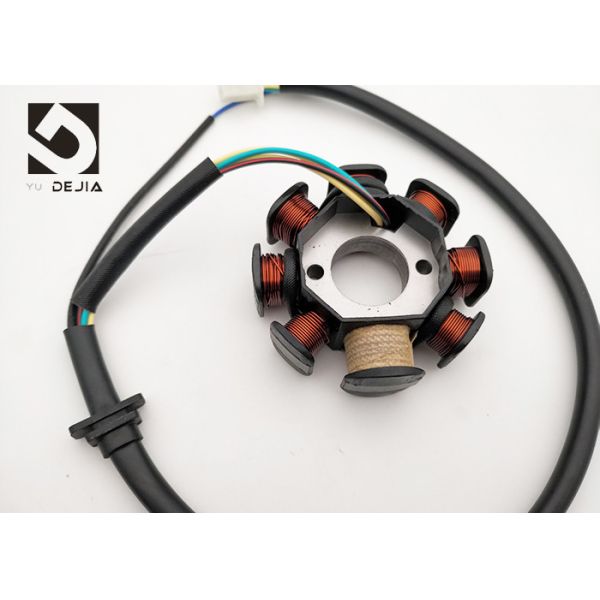 GY6-8 AC Motorcycle Magneto Stator Coil 140W 12V Power Output , 1 Year Warranty