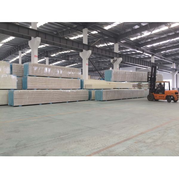 Aluminum Sheet PU Cold Storage Panels EP003 For Food Storage Warehouse