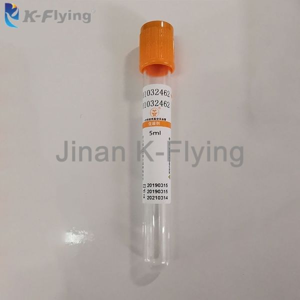 Disposable Vacuum Clot Activator Blood Collection Tube 5ml 6ml 7ml 8ml 9ml