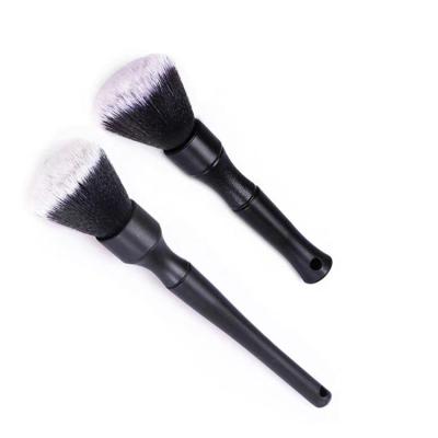 Soft Bristles And Strong Resilience Natural Hog Bristle DF Model Detailing Brush For Car Interior Cleaning